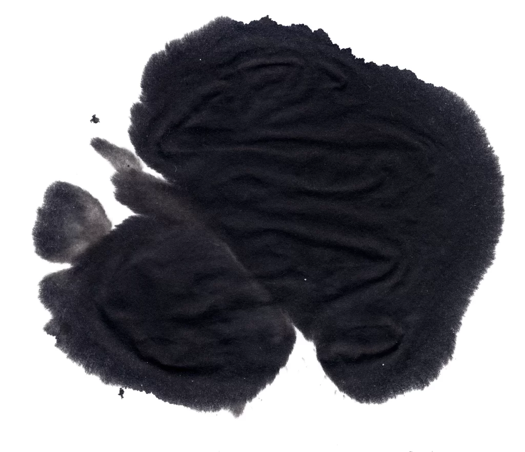 Dark Ink Wash Gradient Flowing Dense