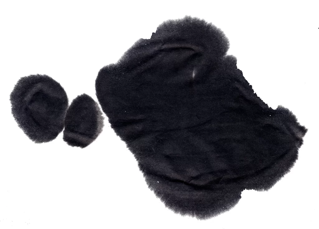 Dark Ink Wash Gradient Flowing Horizontal Dense