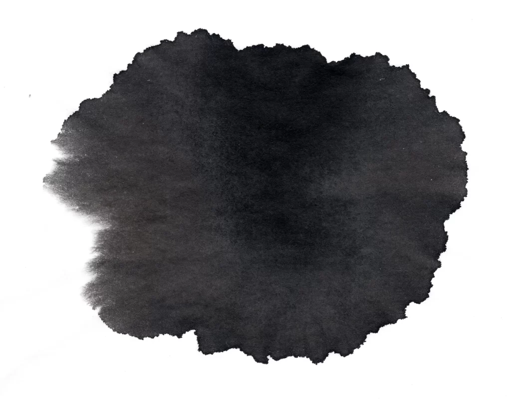 Dark Ink Wash Gradient Soft Blended Circular