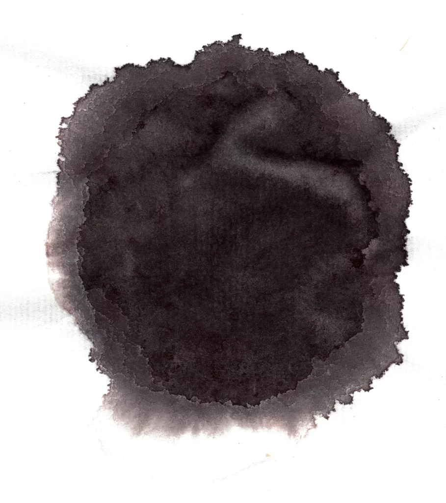 Dark Ink Wash Gradient Soft Blended Circular