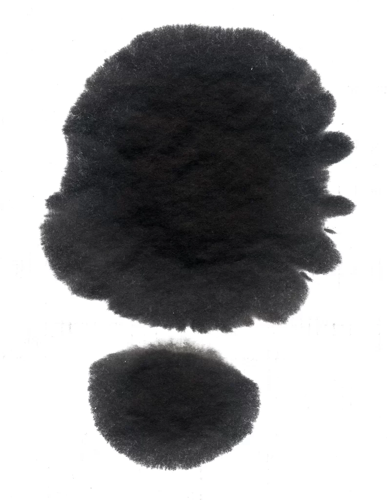 Dark Ink Wash Gradient Soft Flowing