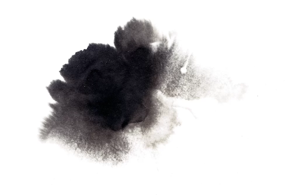 Dark Ink Wash Gradient Soft Flowing