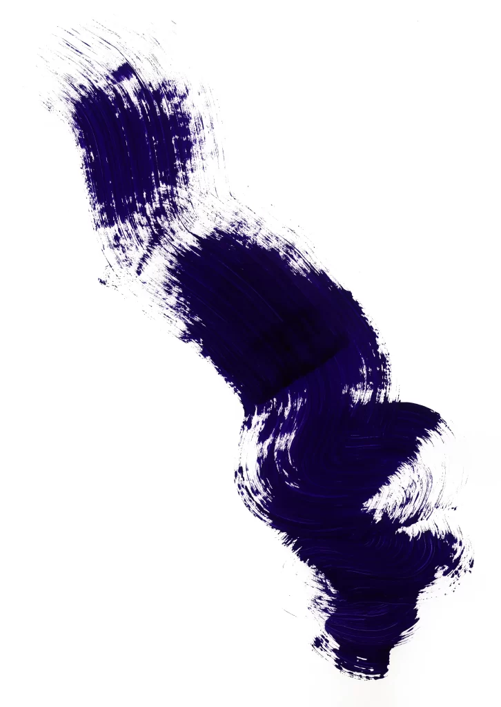Dark Purple Flowing Stroke Dense Gradient Swirling