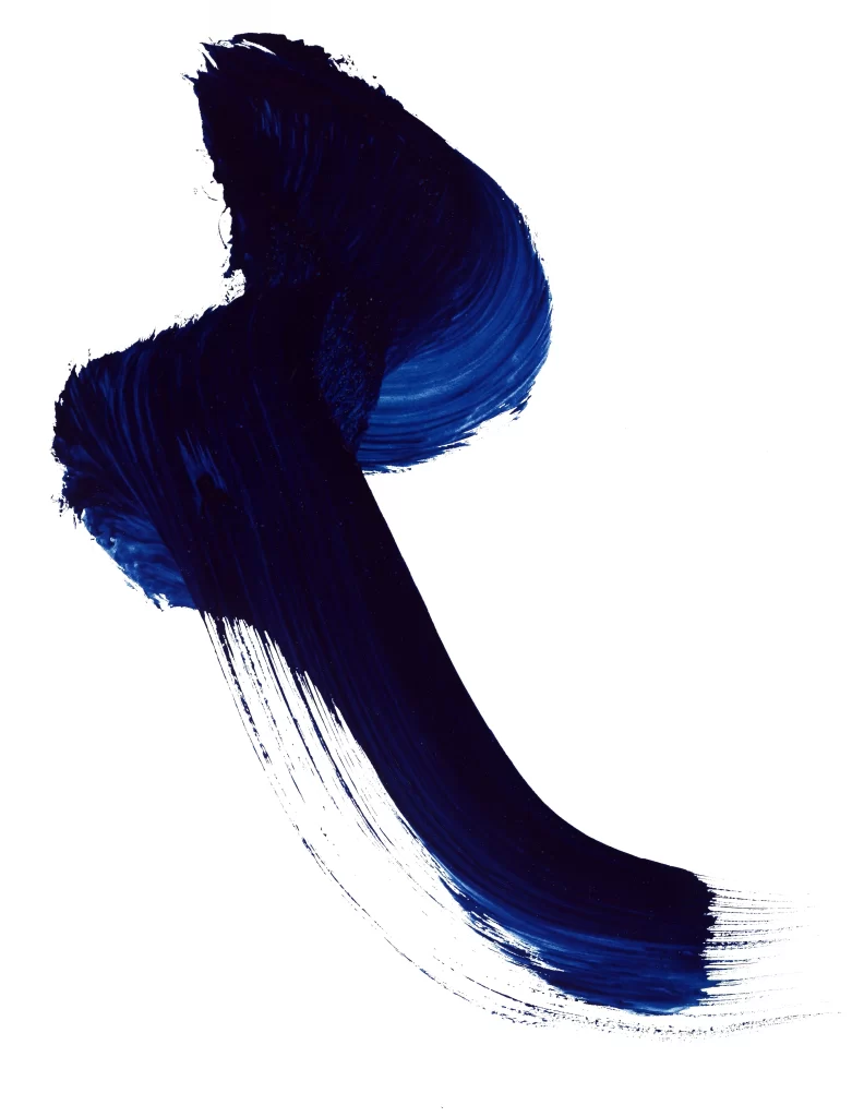 Deep Blue Flowing Circular Gradient