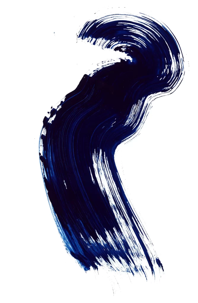 Deep Blue Flowing Wave Gradient Dynamic Fluid