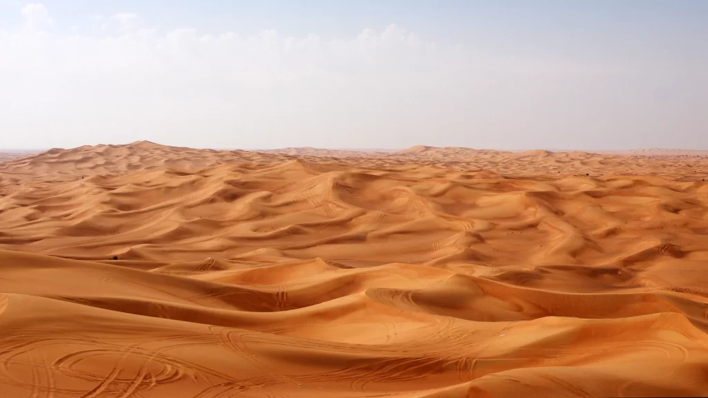 desert sand dunes landscape sky