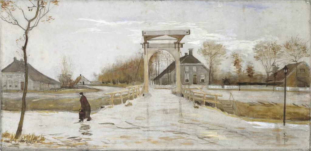 Drawbridge in Nieuw-Amsterdam Van Gogh