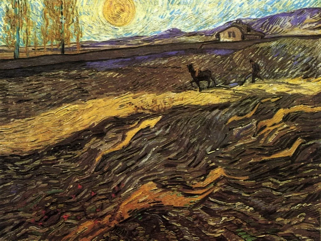Enclosed Field with Poughman Van Gogh