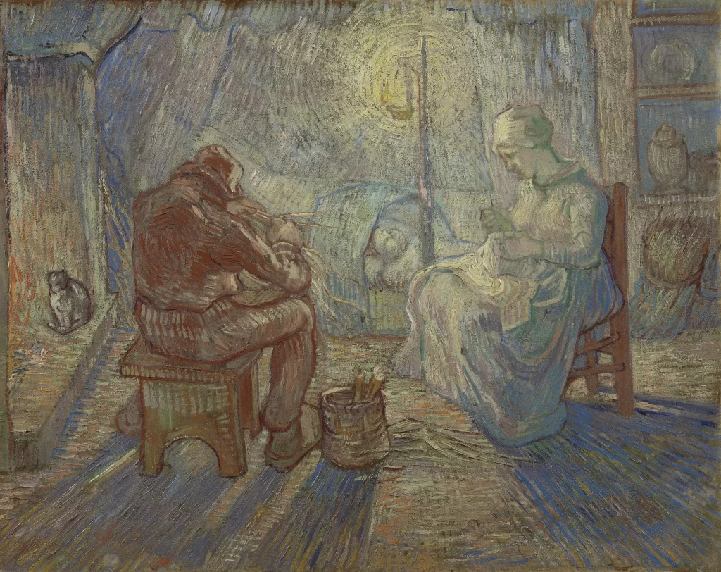 Evening The Watch v Van Gogh