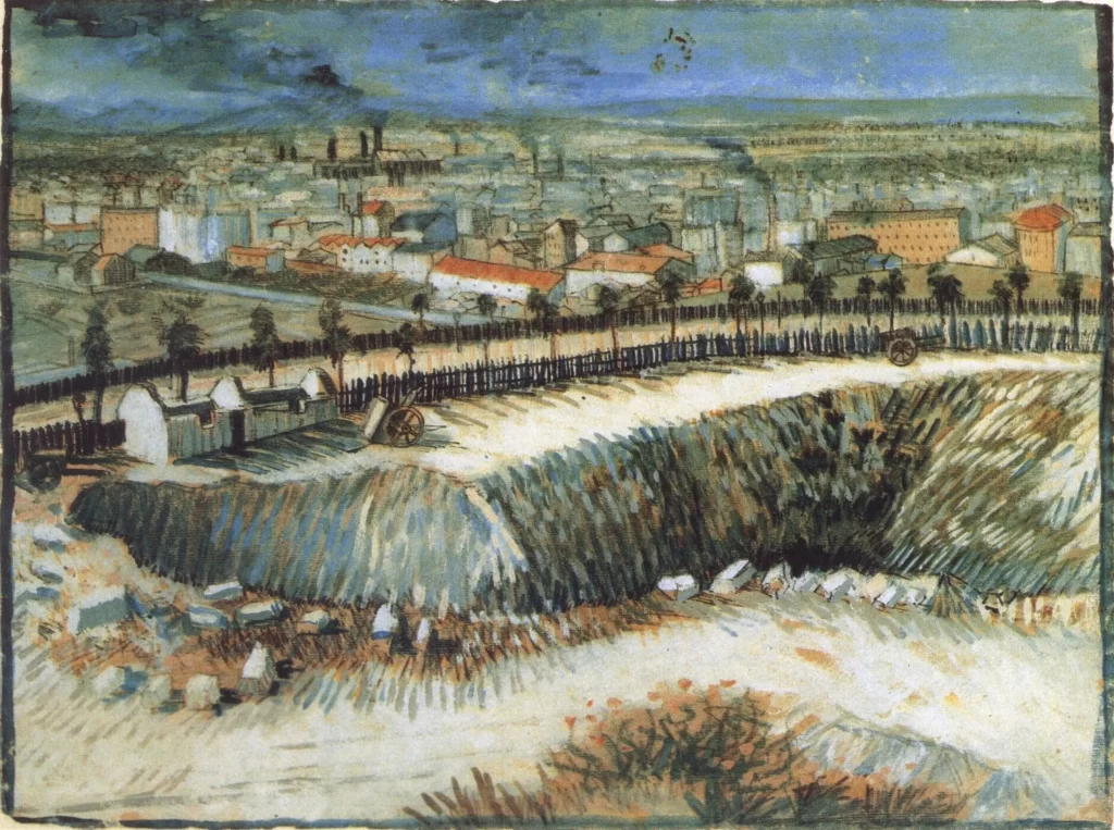 Factories Outskirts of Paris near Montmartre Van Gogh