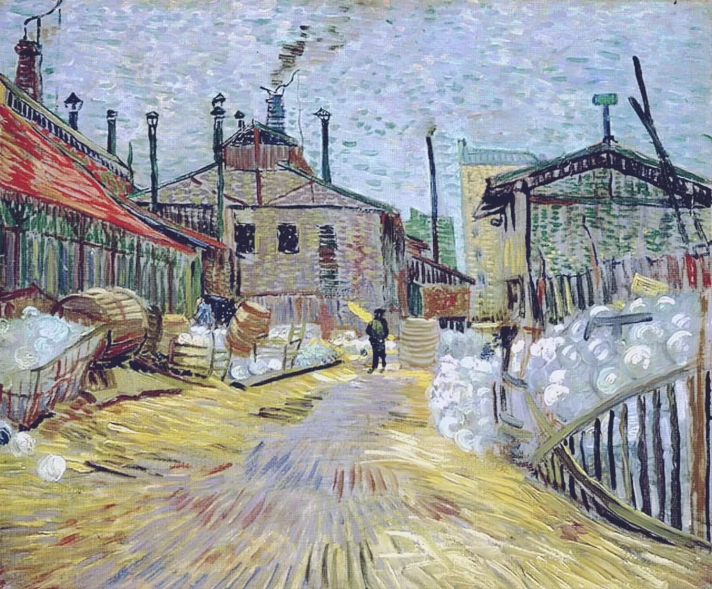 Factory at Asnieres Van Gogh