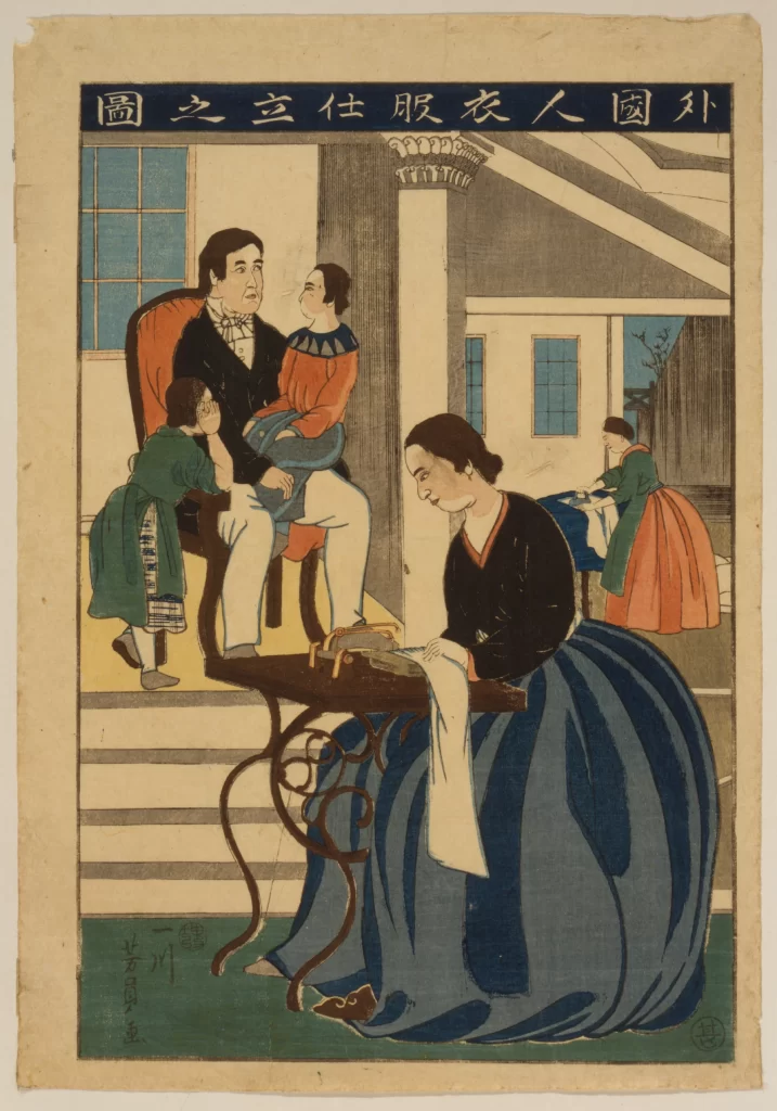 Family Traditional Sewing Interior Cultural