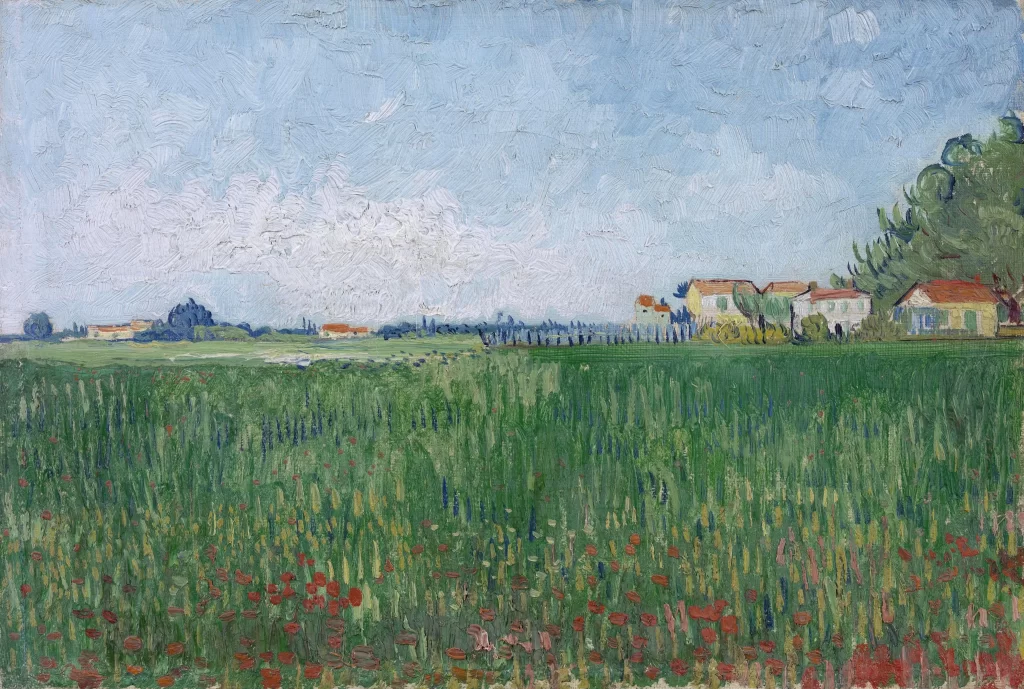Field with Poppies Van Gogh