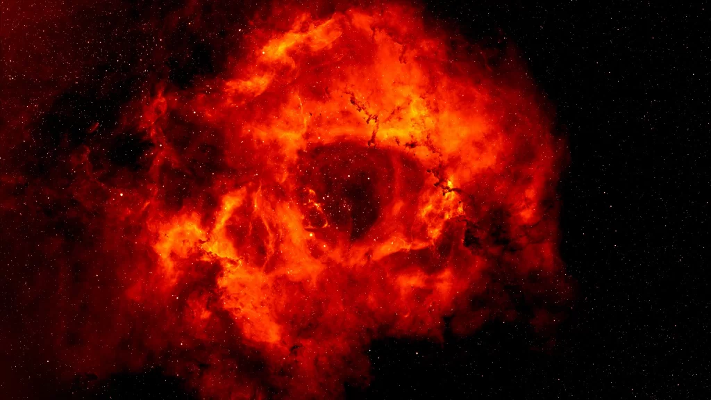 fire explosion cosmic energy universe