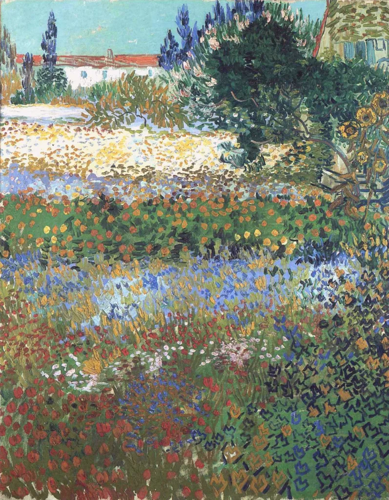 Flowering Garden Van Gogh