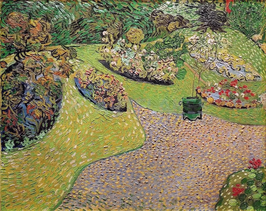 Garden in Auvers Van Gogh
