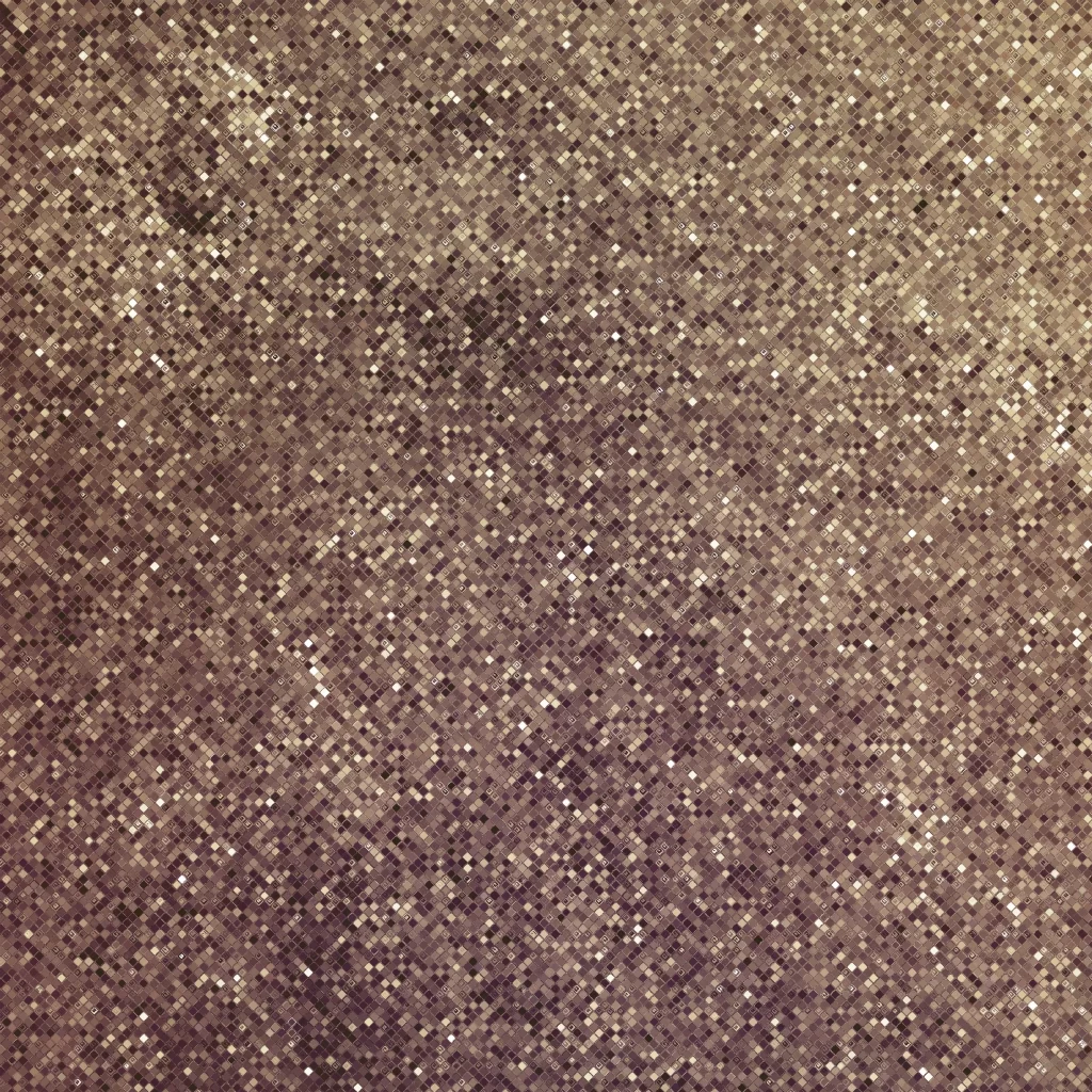 Glossy Brown Ceramic Mosaic Tile Surface Texture