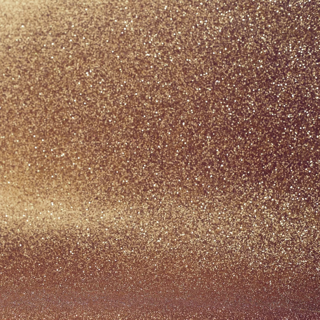 Gold Glittery Sparkling Metallic Powder Texture Surface