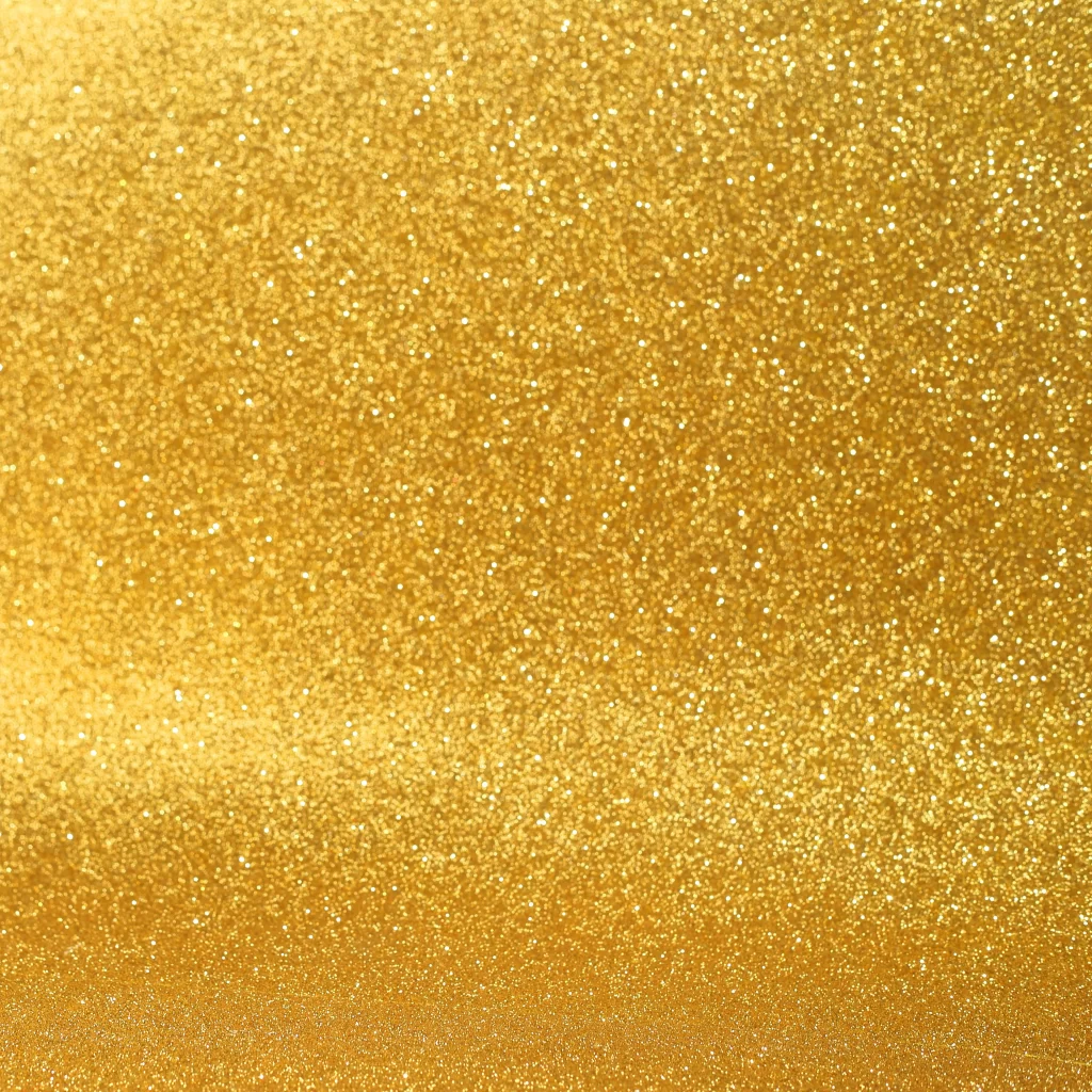 Gold Glittery Sparkly Metallic Textured Surface