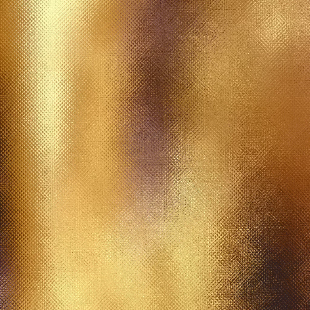 Gold Metallic Woven Carbon Fiber Texture