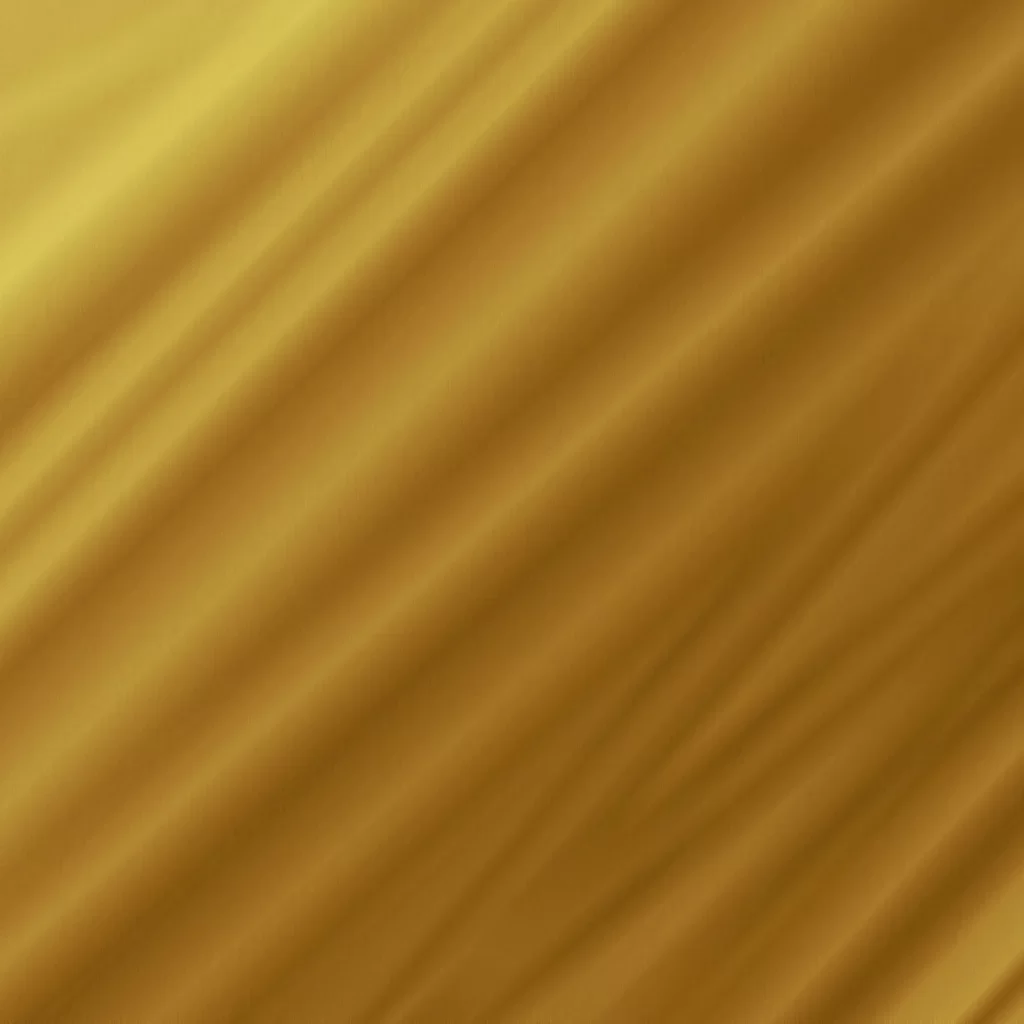 Golden Brushed Brass Metal Diagonal Striations