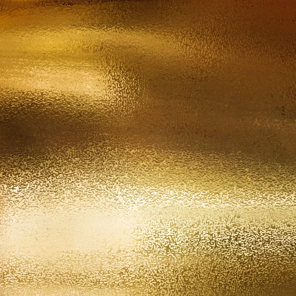 Golden Brushed Metal Granular Texture