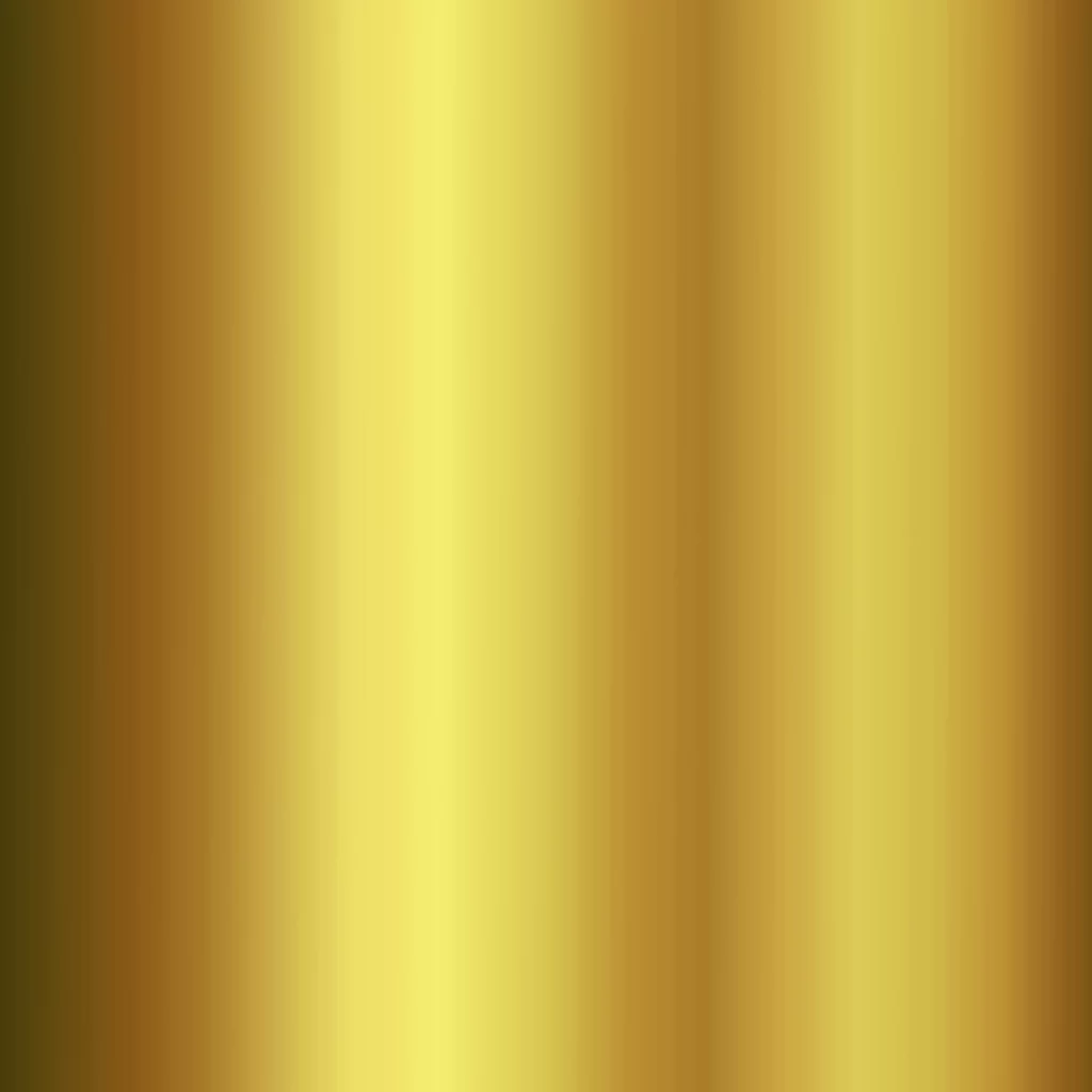Golden Brushed Metal Vertical Grain