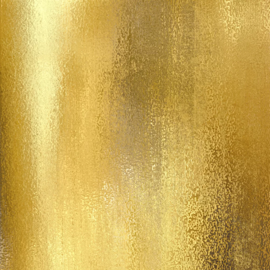 Golden Brushed Metal Vertical Grainy Texture