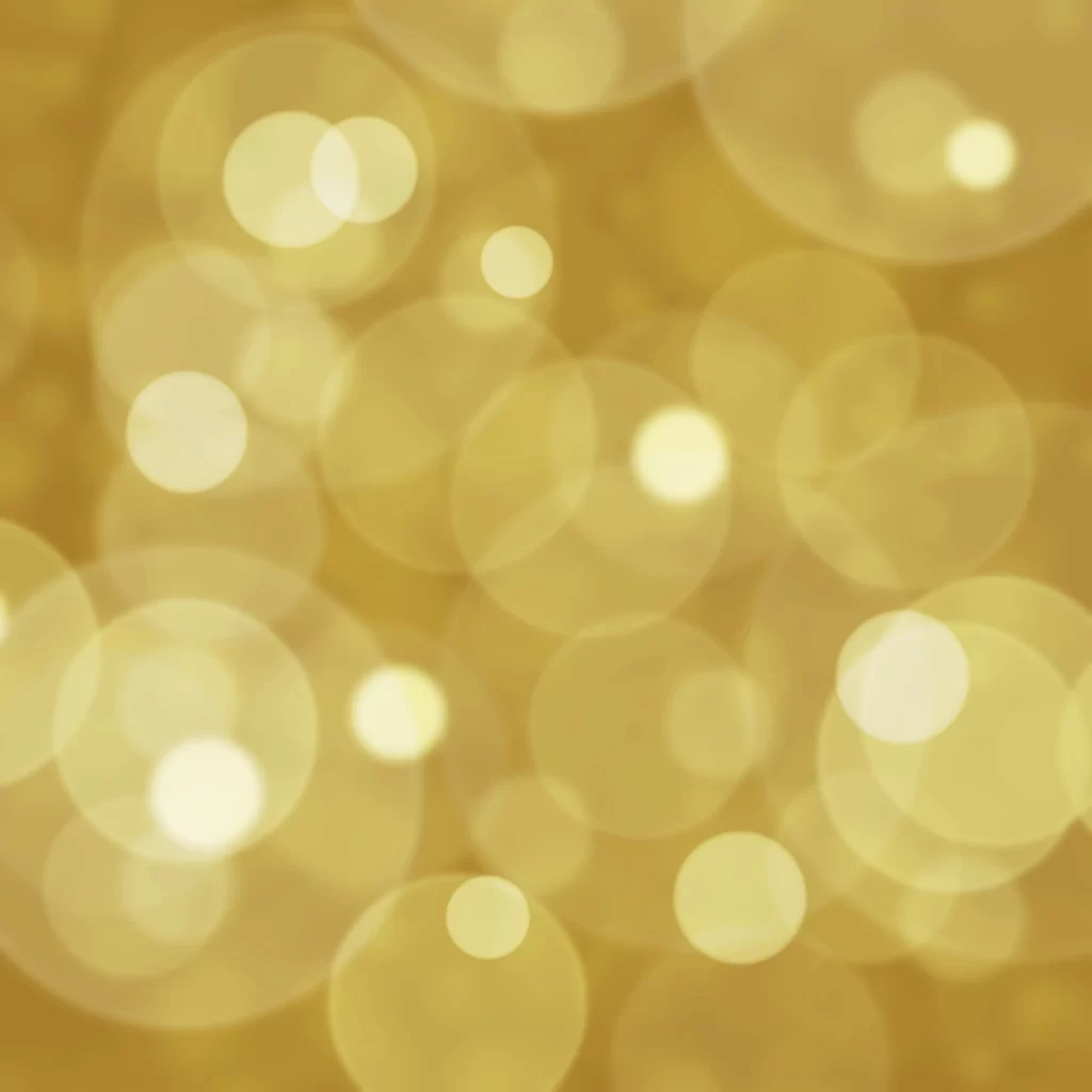 Golden Yellow Soft Blurred Luminous Light Texture