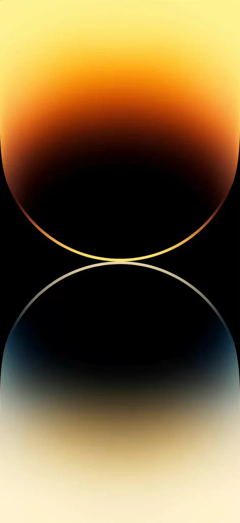 Gradient Colors Abstract Shapes Reflection