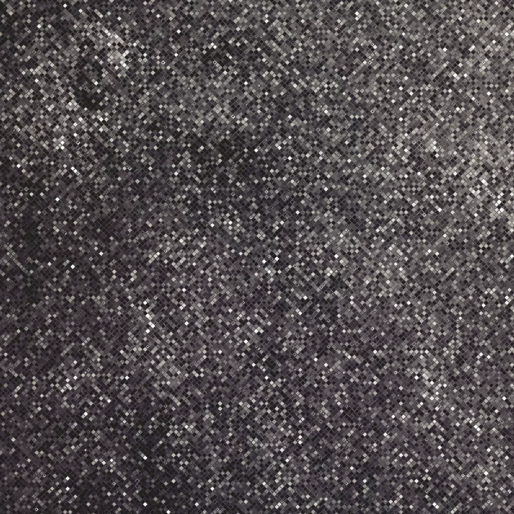 Grayscale Mosaic Grid Tile Pattern Texture