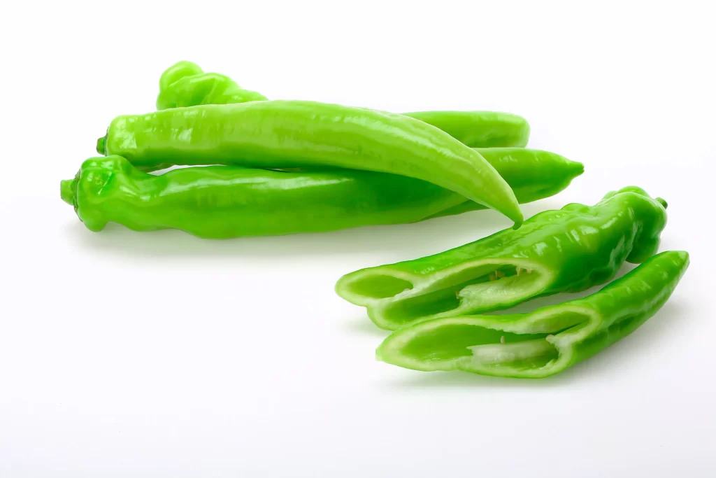 Green Banana Pepper Long Wavy Skin