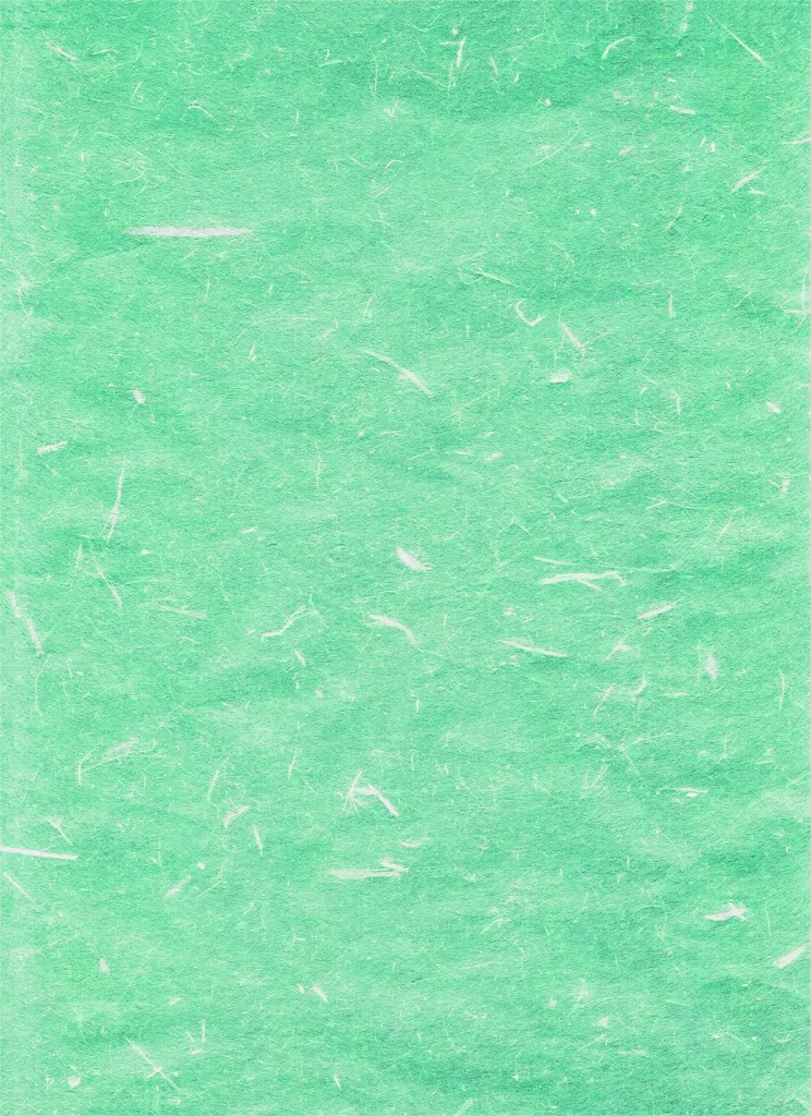 Green Paper Texture Fiber Background