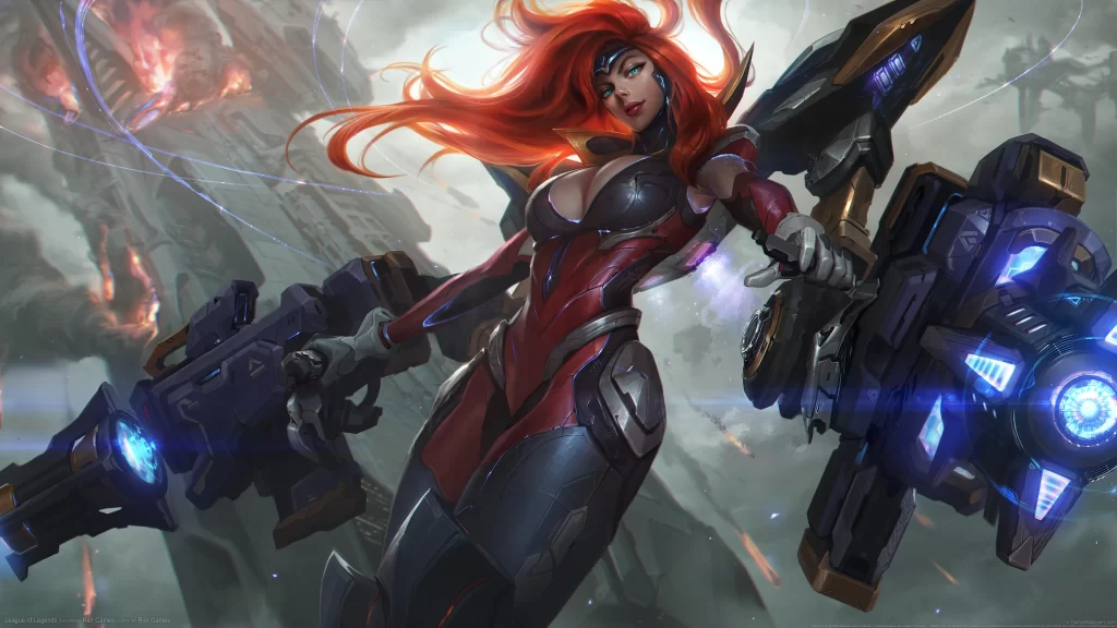 heroine futuristic armor weapons action fantasy