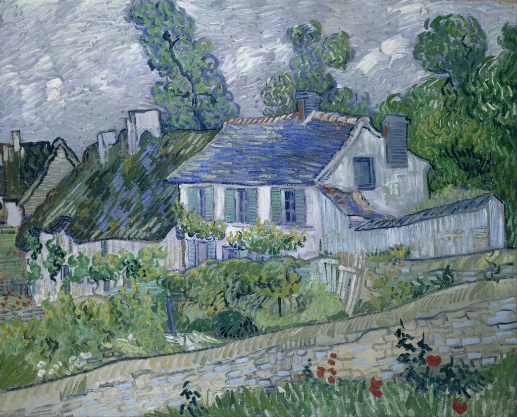 Houses in Auvers Van Gogh