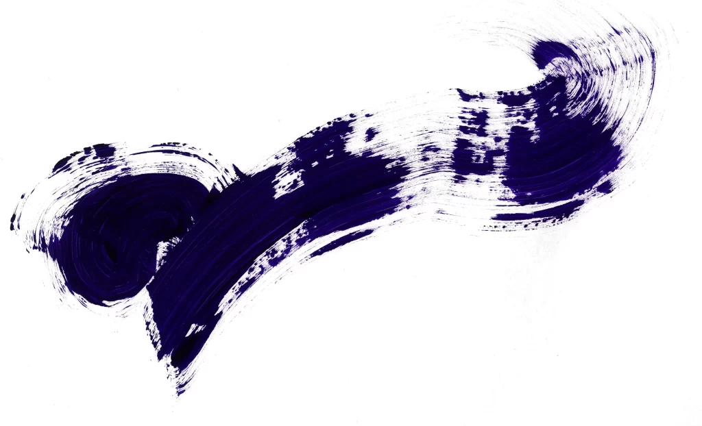 Ink brush abstract art swirl texture