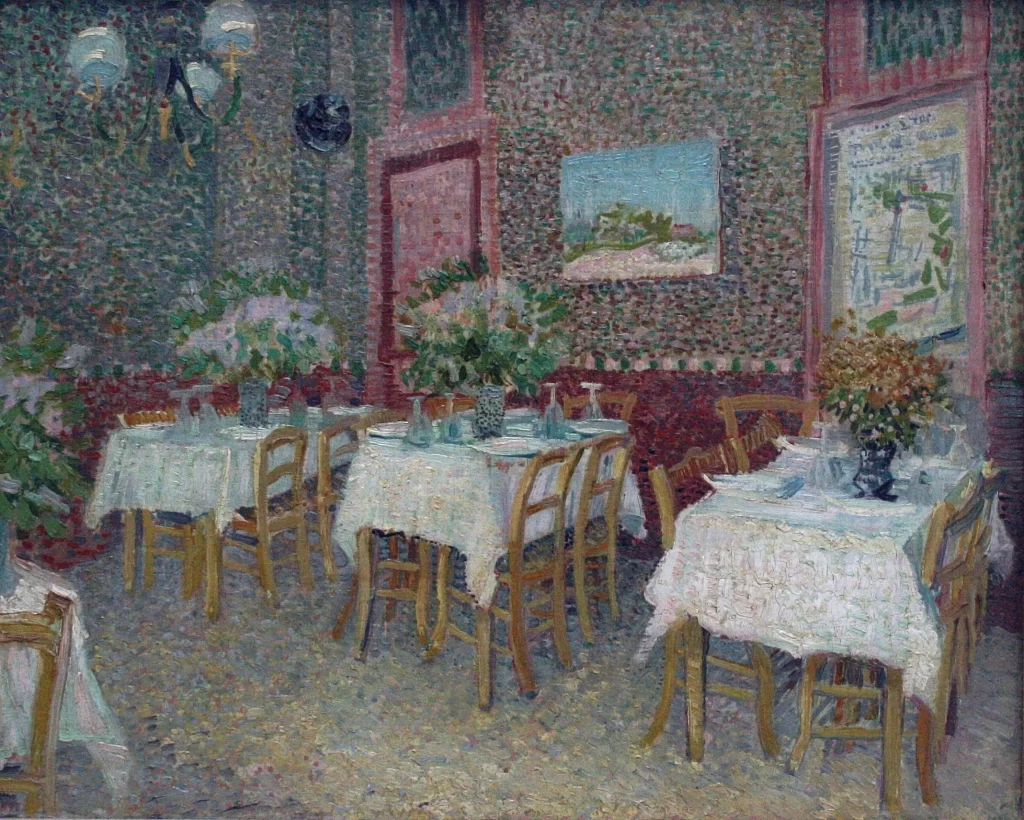 Interior of a Restaurant Van Gogh