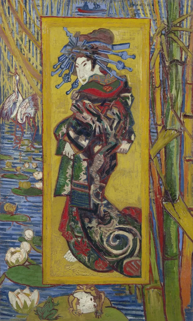Japanese Oiran Van Gogh
