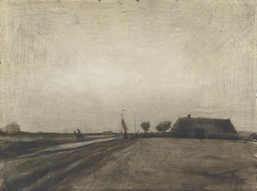Landscape in Drenthe Van Gogh