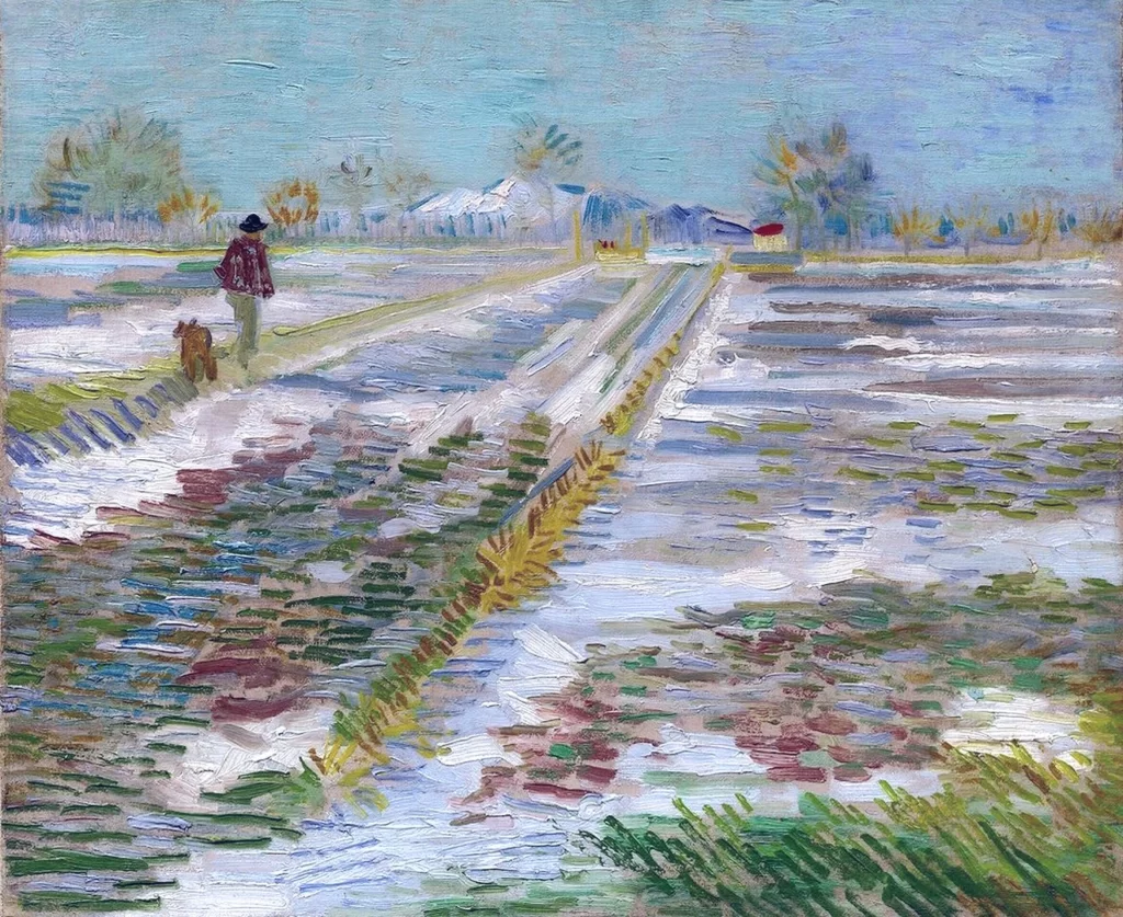 Landscape with Snow Van Gogh
