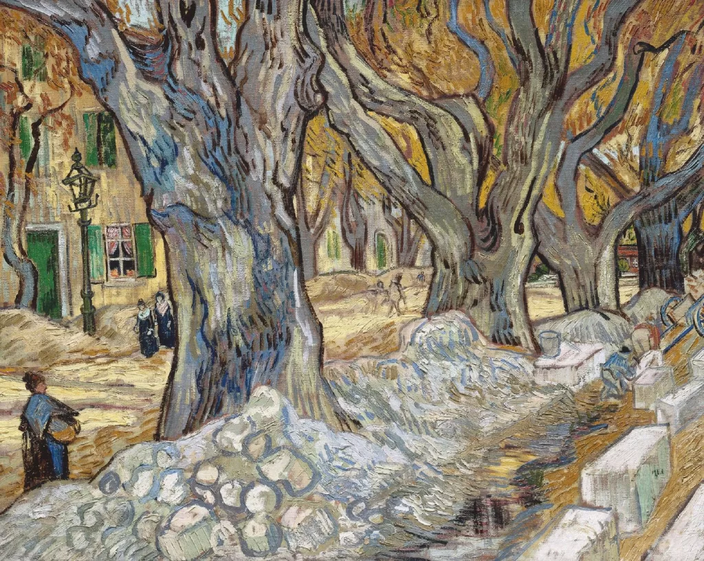 Large Plane Trees Van Gogh