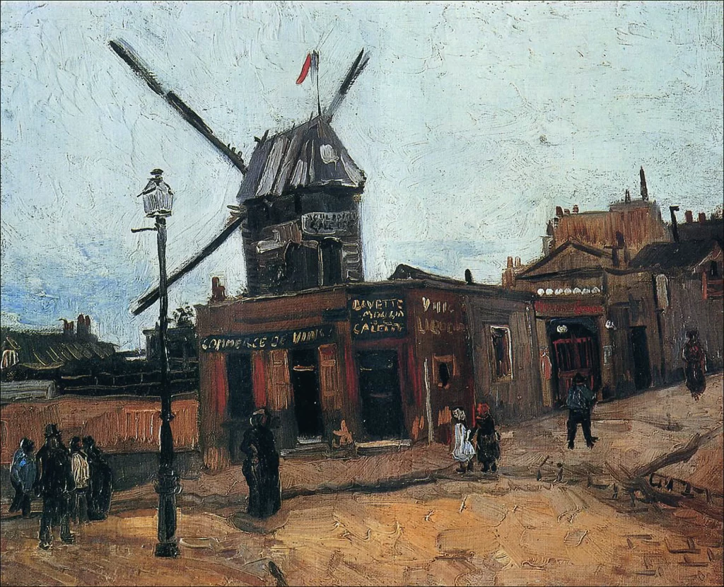 Le Moulin de la Galette Van Gogh