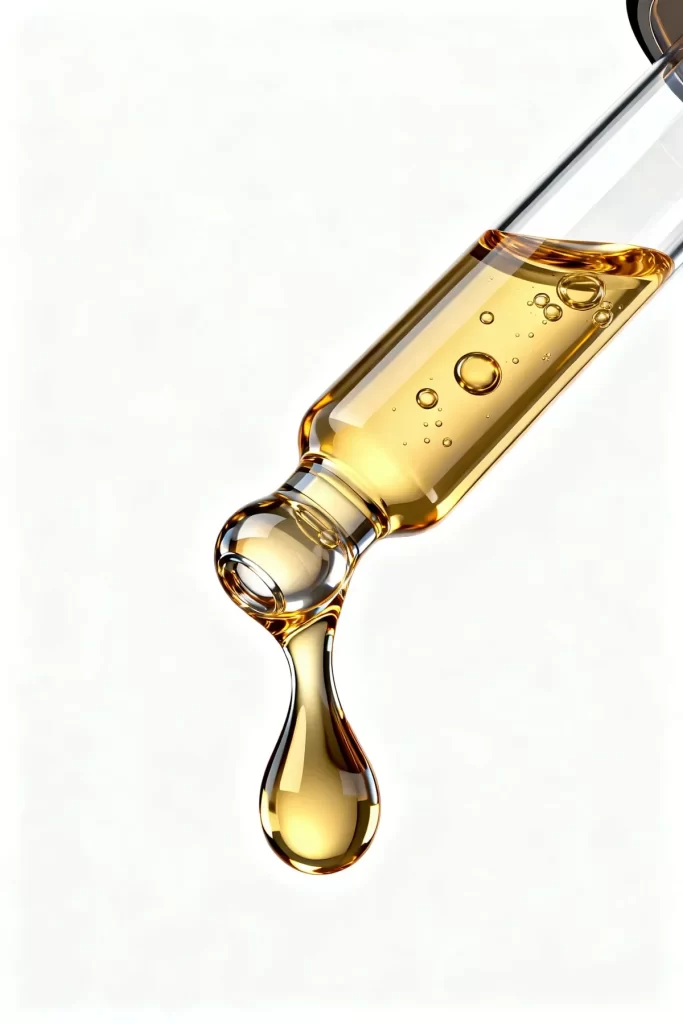 Liquid Droplet Glass Bottle Bubbles