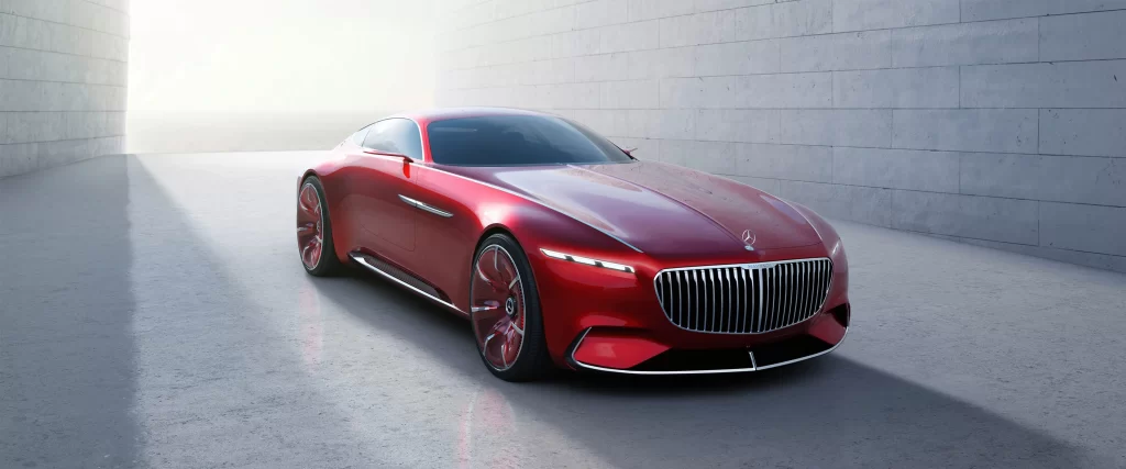 Luxury Car Red Modern Sleek Futuristic Elegant