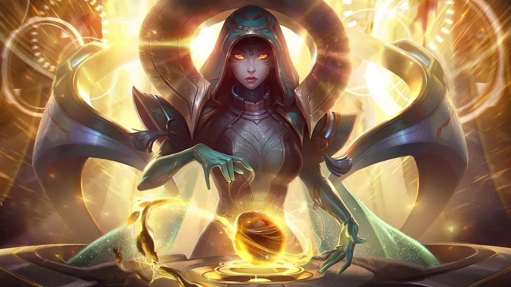 magic fantasy character mystical energy ritual glowing artifact