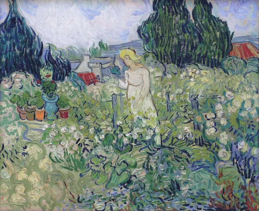 Marguerite Gachet in the Garden Van Gogh
