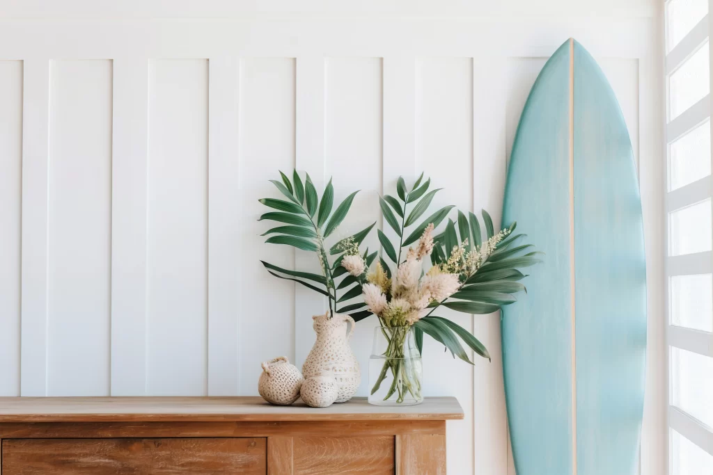 Minimalist Interior Scene with Home Decor