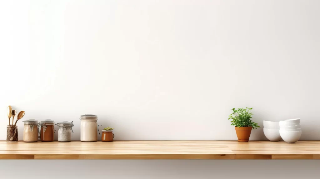 Modern Minimalist Interior with Organic Accents