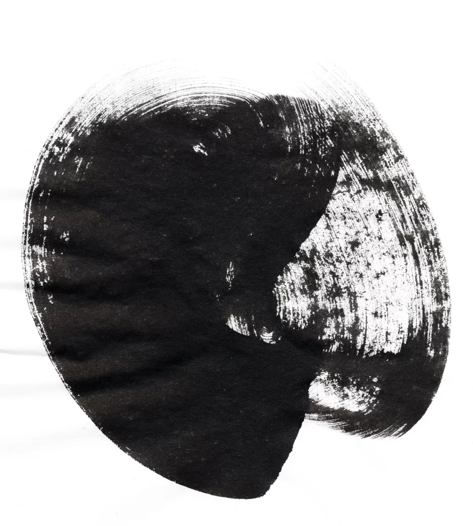 Monochrome Circular Texture Gradient Flowing Soft