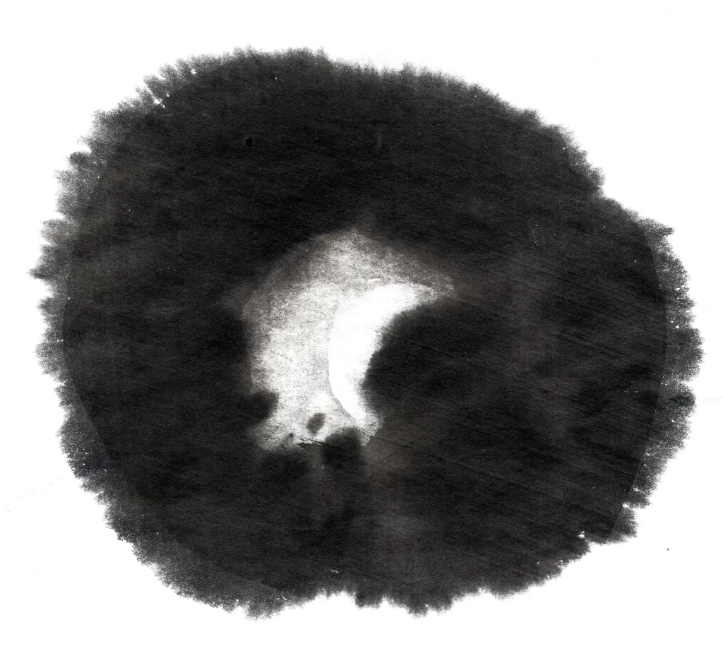 Monochrome Gradient Blended Circular Soft